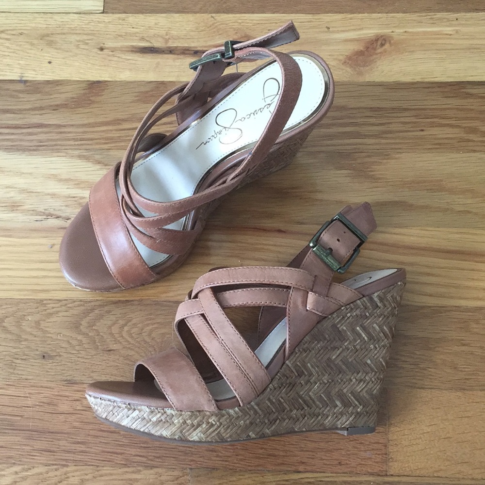 Jessica Simpson wedges